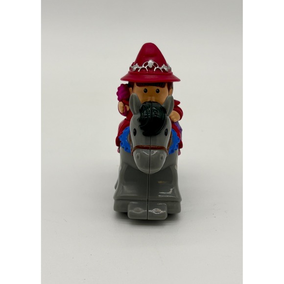 Fisher-Price Other - Fisher-Price Little People Princess Evie Klip Klop Horse Mike the Knight